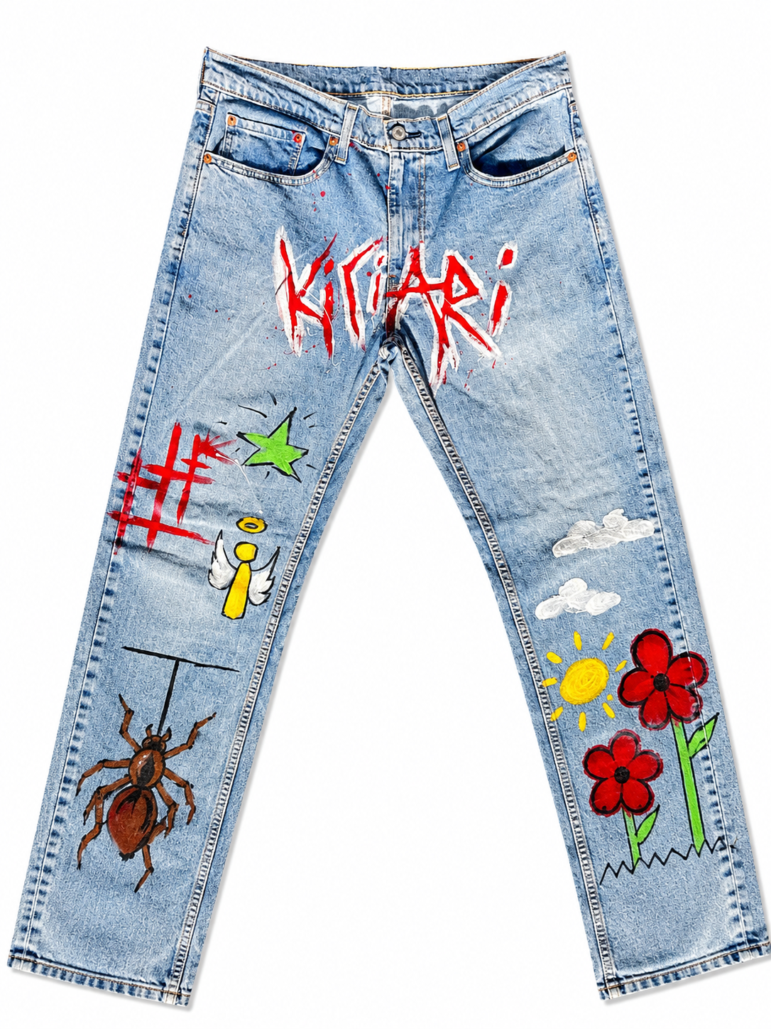 Ki Ciari Painted Denim