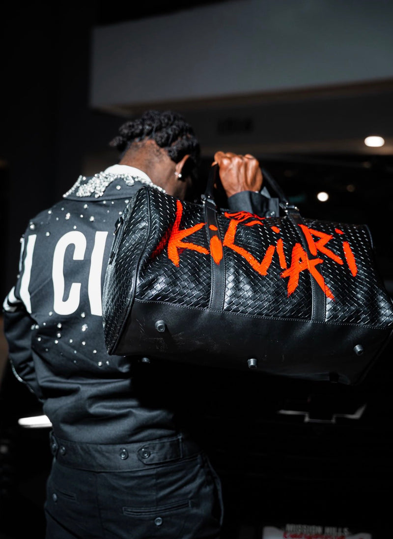 Ki Ciari Signature Duffle Bag back