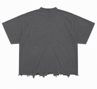 Ki Ciari Medium Fit T-shirt in Faded Gray