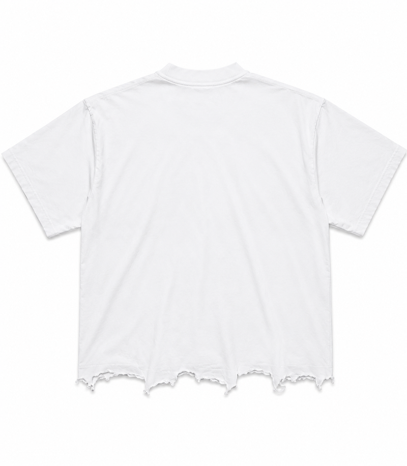 Ki Ciari Medium Fit T-shirt in White back