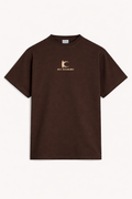 KI CIARI BROWN OVERSIZED T-SHIRT