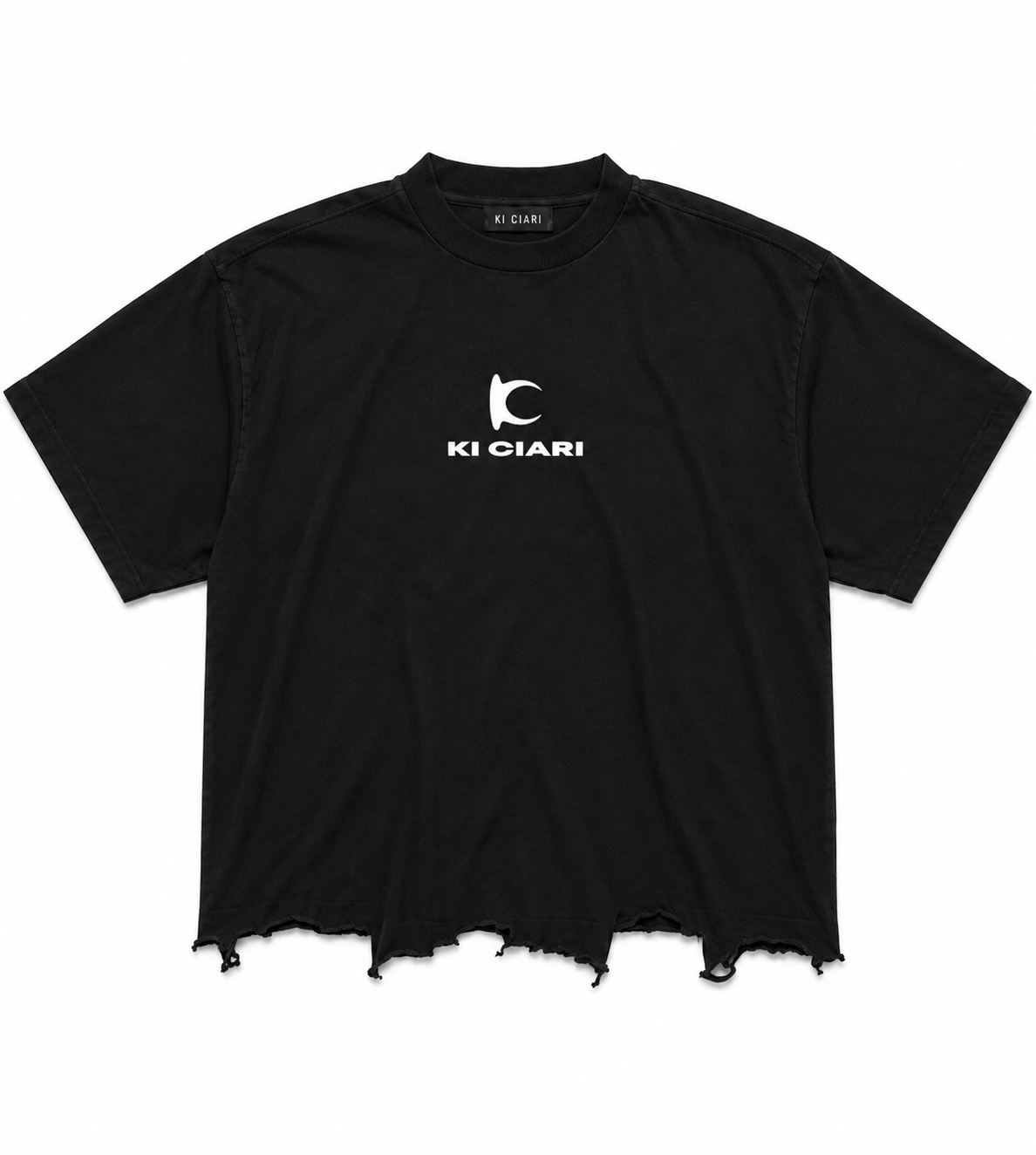 Ki Ciari Medium Fit T-shirt in Black