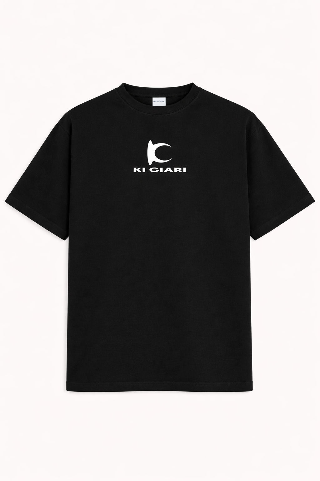 KI CIARI BLACK OVERSIZED T-SHIRT