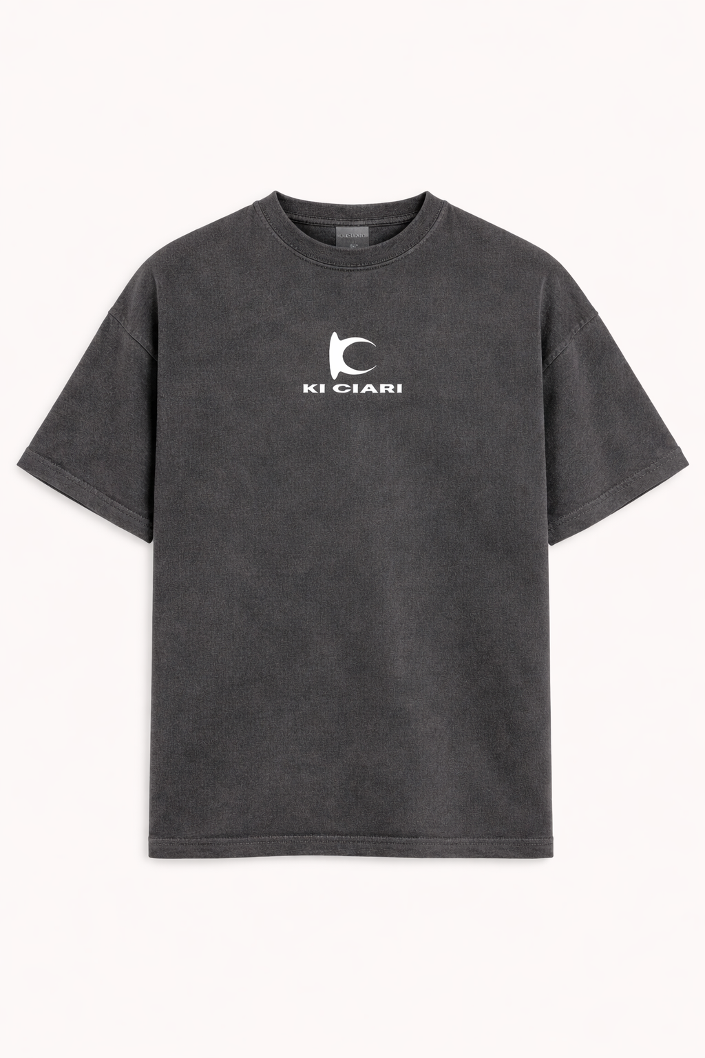 KI CIARI GREY OVERSIZED T-SHIRT