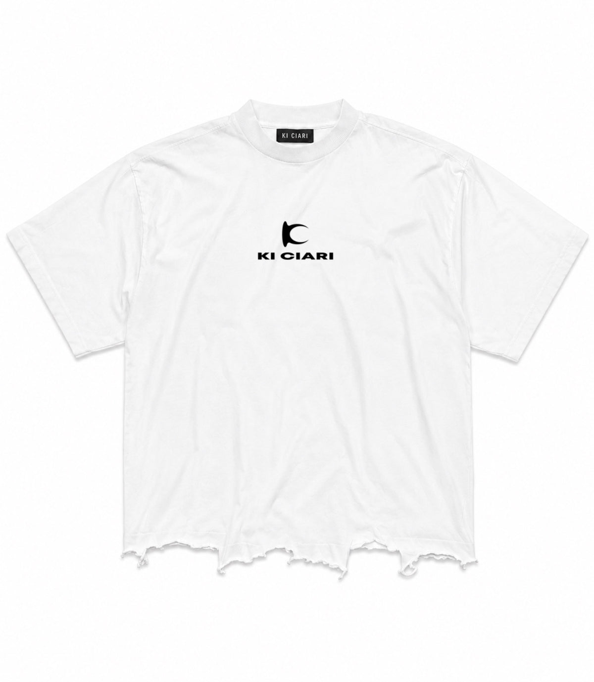 Ki Ciari Medium Fit T-shirt in White